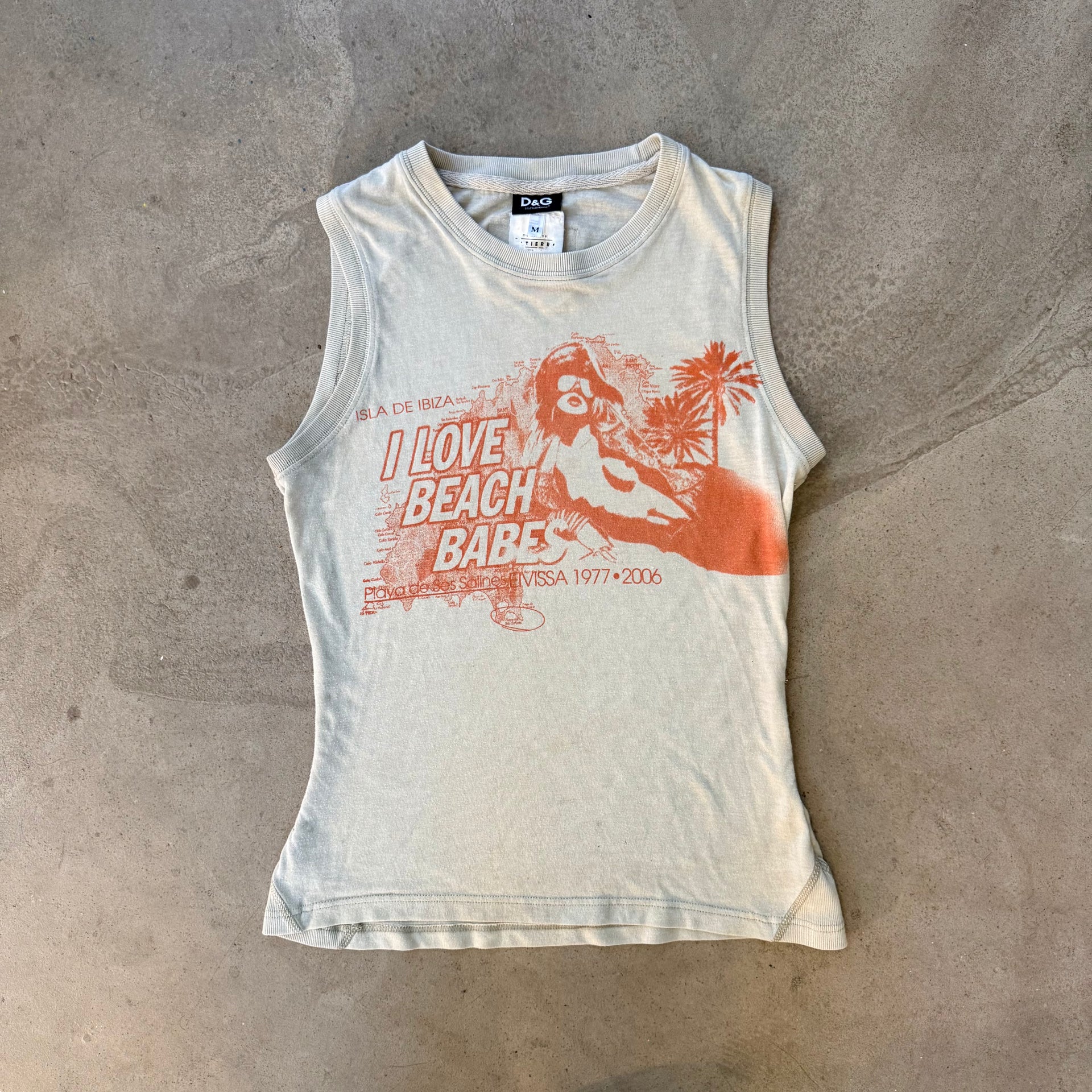 I LOVE BEACH BABES D&G Tank – Mayvic Brands